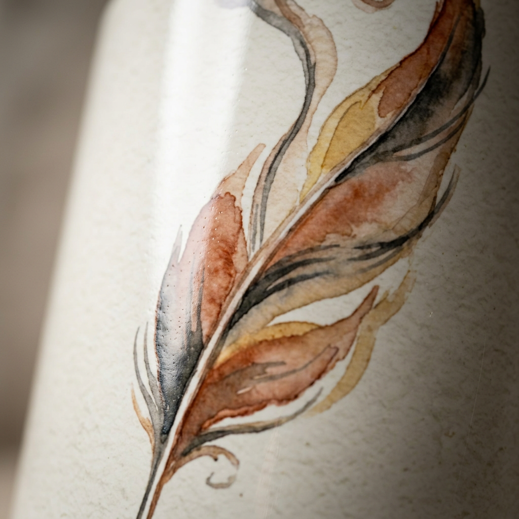 The Daily Ritual -- 11oz Ceramic Mug - detail