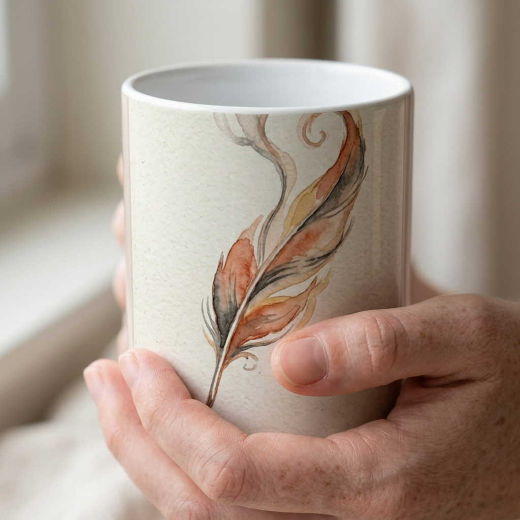 model: The Daily Ritual -- 11oz Ceramic Mug - detail