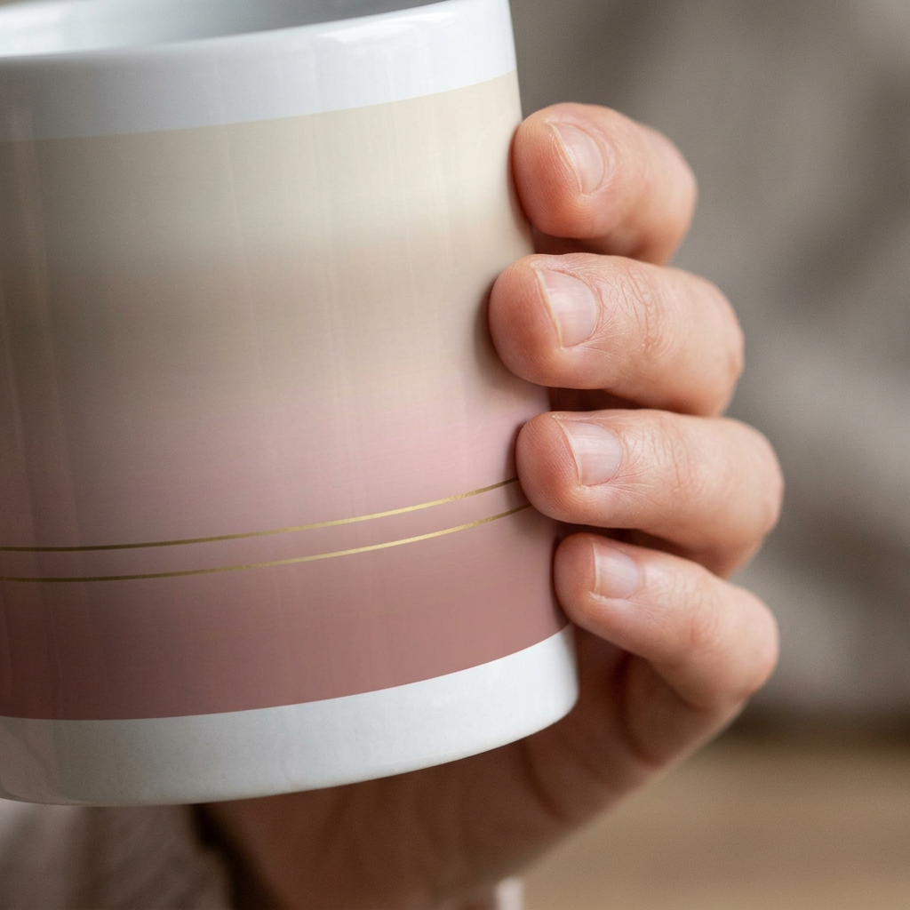 model: The Original Morning Person Mug - detail