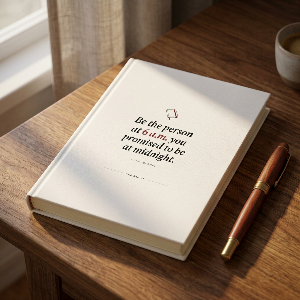 The Person at 6 A.M. — The Journal Tee - styled