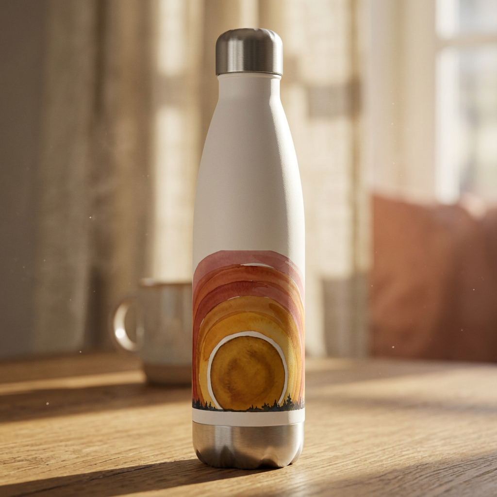The Ritual Insulated Bottle 20oz -- Golden Hour - styled
