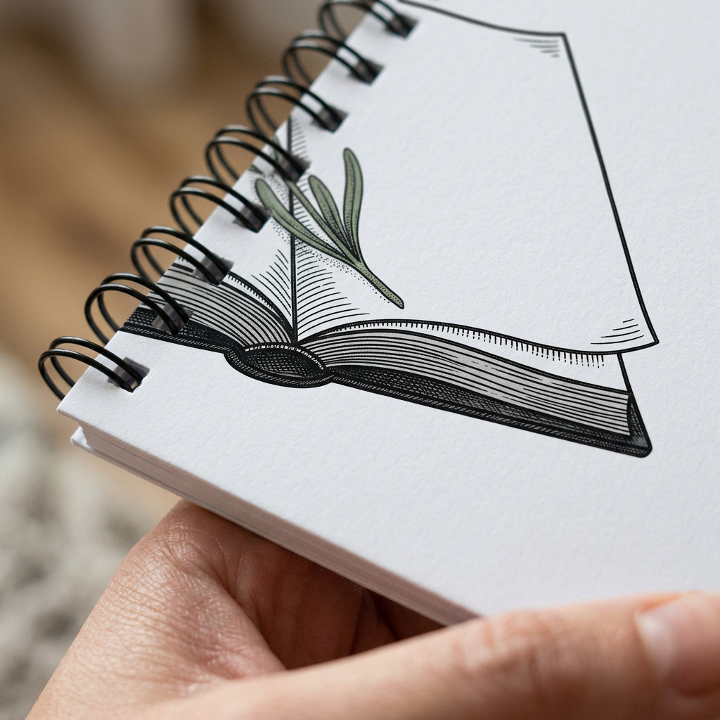 model: The Ritual Spiral Journal -- The Long Morning - detail