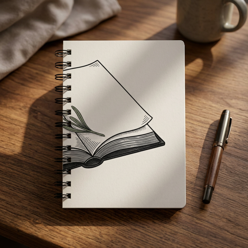 The Ritual Spiral Journal -- The Long Morning - styled