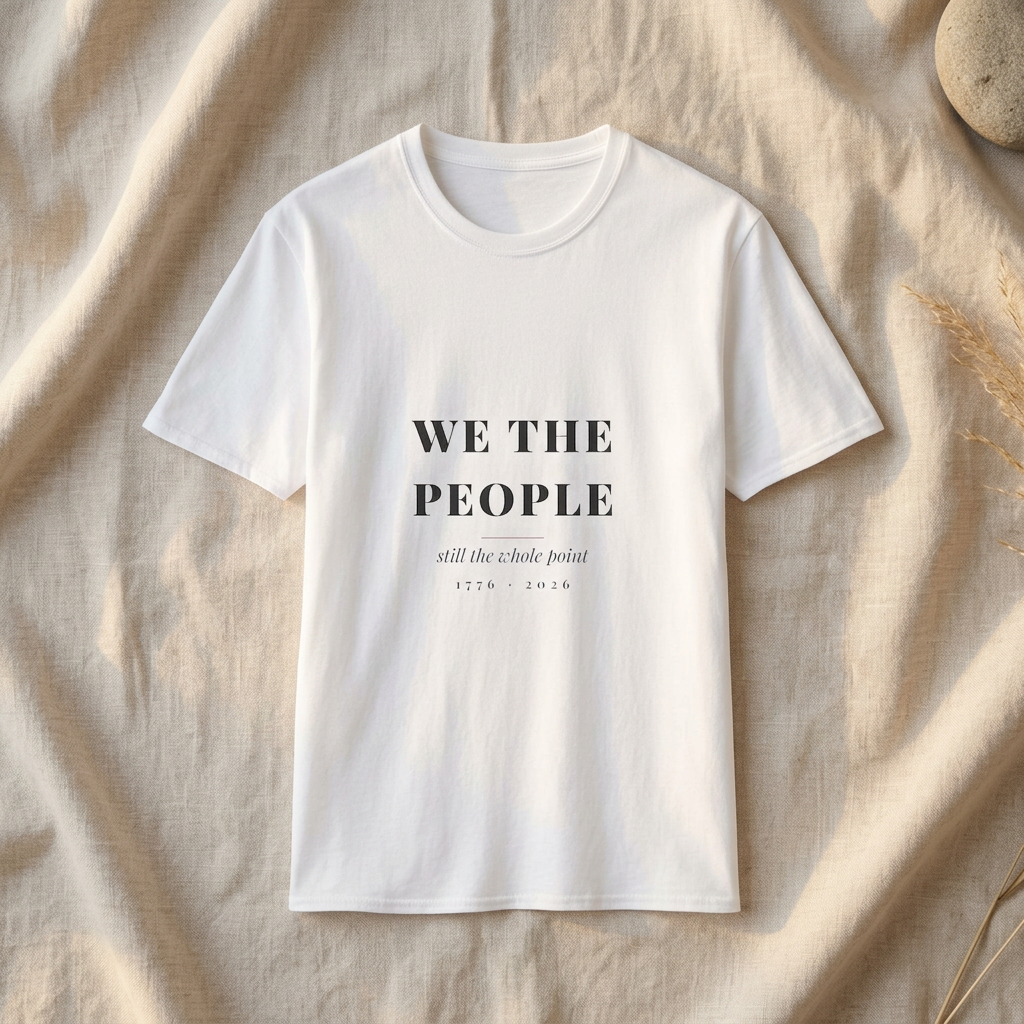 We the People Tee - styled