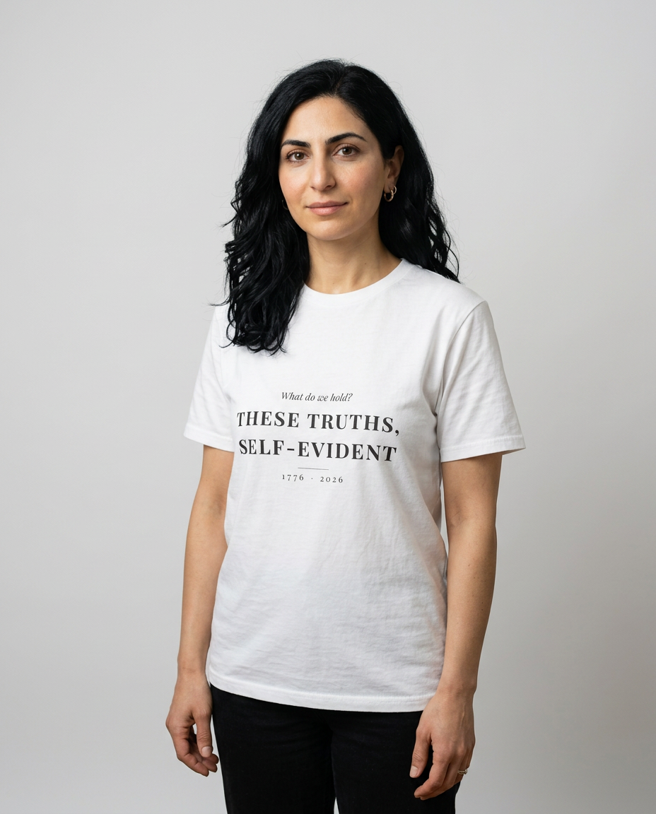 model: What We Hold Self-Evident Tee - catalog-hero
