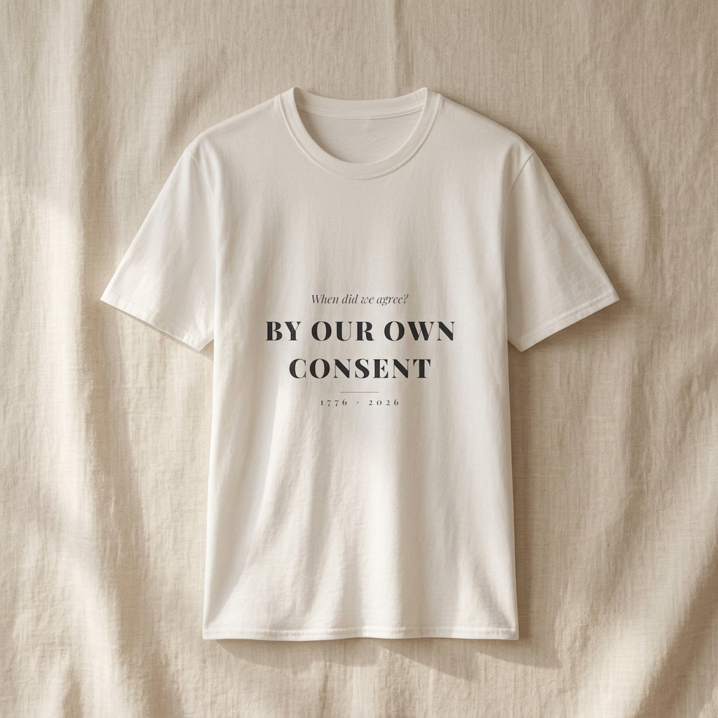 When We Agreed — By Our Own Consent Tee - styled