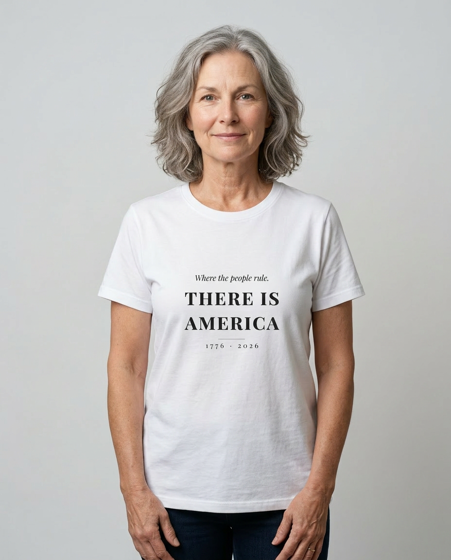 model: Where the People Rule — There Is America Tee - catalog-hero