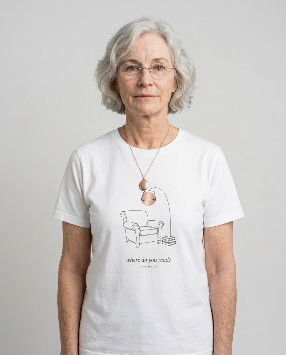 model: Where You Read — The Nook Tee - catalog-hero
