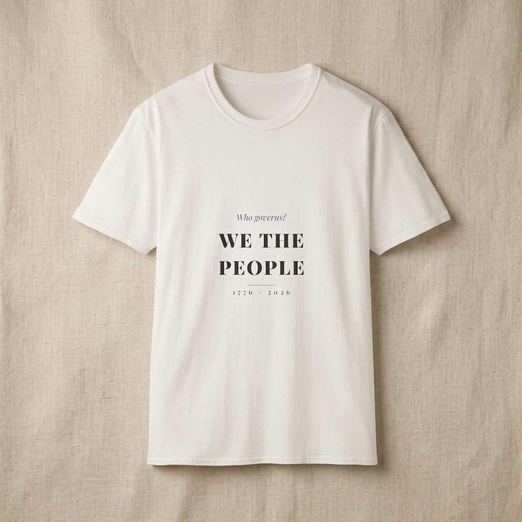 Who Governs — We the People Tee - styled