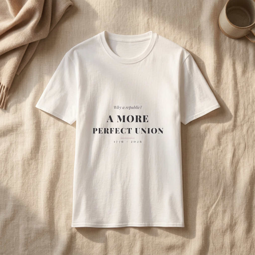 Why a Republic — A More Perfect Union Tee - styled